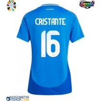 Ženski Nogometni dresi Italija Bryan Cristante #16 Domači EP 2024 Kratek Rokav